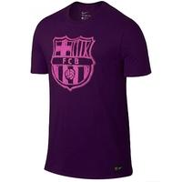 2016-2017 Barcelona Nike Crest Tee (Purple) - Kids