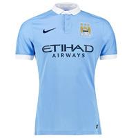 2015-2016 Man City Authentic Home Nike Shirt