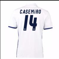 2016 17 real madrid home shirt casemiro 14 kids