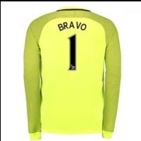 2016-17 Man City Home Goalkeeper Shirt (Bravo 1)