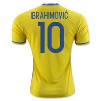 2016 2017 sweden home adidas shirt ibrahimovic 10