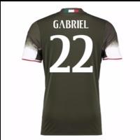 2016-17 AC Milan Third Shirt (Gabriel 22)