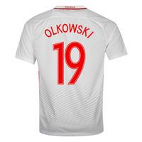 2016-17 Poland Home Shirt (Olkowski 19)