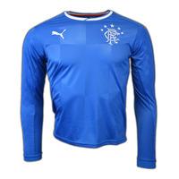 2016-2017 Rangers Puma Home Long Sleeve Shirt (Kids)