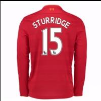 2016-17 Liverpool Home Long Sleeve Shirt (Sturridge 15) - Kids