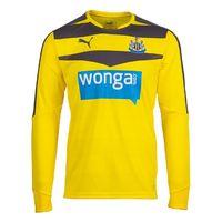 2015 2016 newcastle home goalkeeper shirt yellow