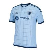 2017 sporting kansas city adidas home football shirt