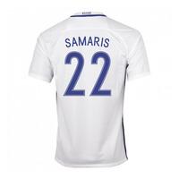 2016-17 Greece Home Shirt (Samaris 22)