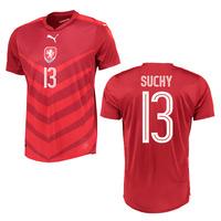 2016 2017 czech republic home shirt suchy 13