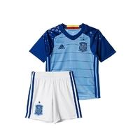 2016-2017 Spain Home Goalkeeper Adidas Mini Kit