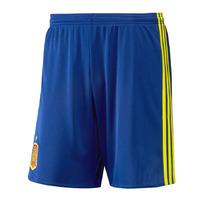 2016-2017 Spain Home Adidas Football Shorts (Blue)