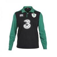 2015-2016 Ireland Alternate Classic LS Rugby Shirt (Kids)