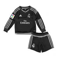 2015-2016 Real Madrid Adidas Home Goalkeeper Mini Kit