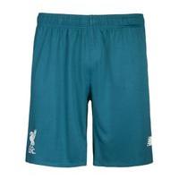 2015-2016 Liverpool Away Goalkeeper Shorts (Green) - Kids