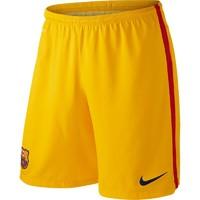 2015-2016 Barcelona Home Nike Goalkeeper Shorts (Gold) - Kids