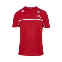 2015-2016 England Rugby Cotton Training Tee (Red)