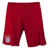 2015-2016 Bayern Munich Adidas Home Shorts (Red) - Kids
