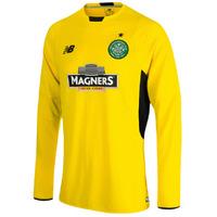 2015-2016 Celtic Home Long Sleeve Goalkeeper Shirt (Yellow)