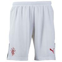 2015-2016 Rangers Home Goalkeeper Shorts (White) - Kids