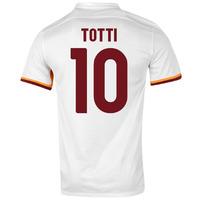 2015 16 roma away shirt totti 10 kids