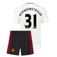 2015-16 Man Utd Away Mini Kit (Schweinsteiger 31)