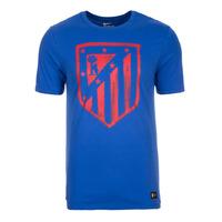 2016-2017 Atletico Madrid Nike Crest Tee (Blue)