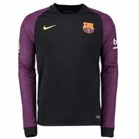 2016-2017 Barcelona Home Nike Goalkeeper Shirt (Black)