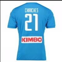 2016-17 Napoli Authentic Home Shirt (Chiriches 21)