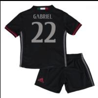 2016-17 Ac Milan Home Mini Kit (Gabriel 22)