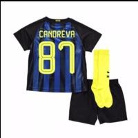 2016-17 Inter Milan Home Mini Kit (Candreva 87)