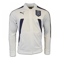 2017 italy puma stadium jacket white