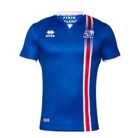 2016-2017 Iceland Home Errea Football Shirt