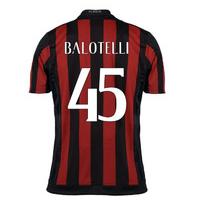 2015-16 AC Milan Home Shirt (Balotelli 45) - Kids