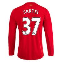 2015 16 liverpool home long sleeve shirt skrtel 37 kids