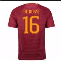 2016-17 Roma Home Shirt (De Rossi 16) - Kids