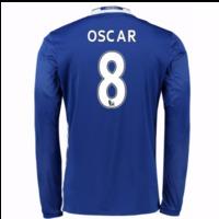 2016-17 Chelsea Home Long Sleeve Shirt (Oscar 8)