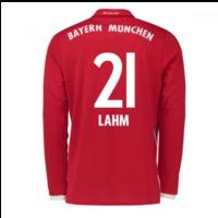 2016 17 bayern munich long sleeve home shirt lahm 21 kids