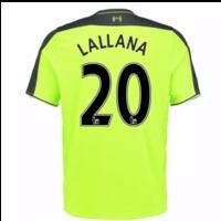 2016-17 Liverpool 3rd Shirt (Lallana 20)