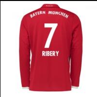 2016-17 Bayern Munich Long Sleeve Home Shirt (Ribery 7) - Kids