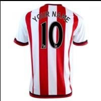 2016-17 Sunderland Home Shirt (Your Name)