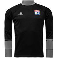 2016-2017 Olympique Lyon Adidas Training Top (Black)