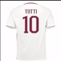 2016 17 roma away shirt totti 10