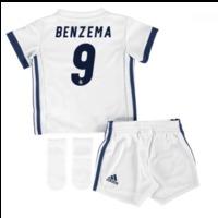 2016-17 Real Madrid Home Baby Kit (Benzema 9)