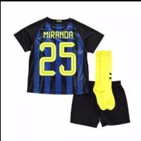 2016-17 Inter Milan Home Mini Kit (Miranda 25)