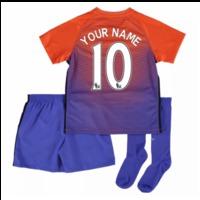 2016-17 Manchester City Third Mini Kit (Your Name)