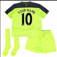 2016-17 Liverpool Third Mini Kit (Your Name)