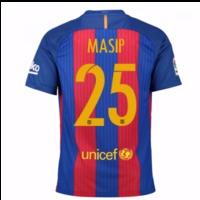 2016 17 barcelona home shirt masip 25