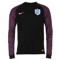 2016 2017 england home nike goalkeeper shirt black kids