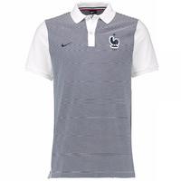 2016-2017 France Nike Authentic GS Slim Polo Shirt (White)