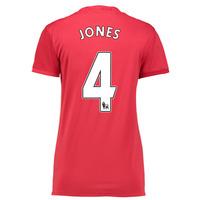 2016-17 Man United Womans Home Shirt (Jones 4)